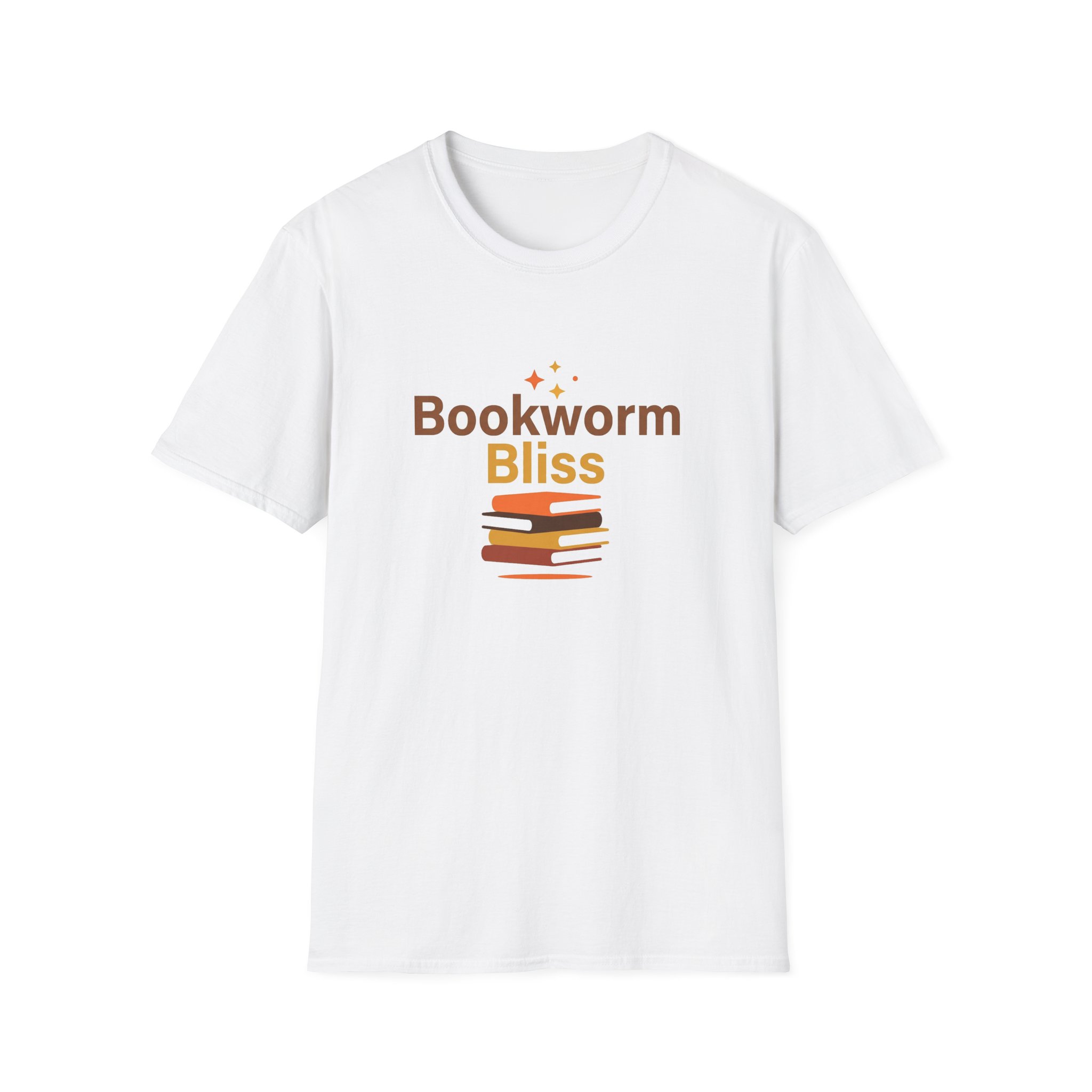 Bookworm Bliss Softstyle Tee - Image 1