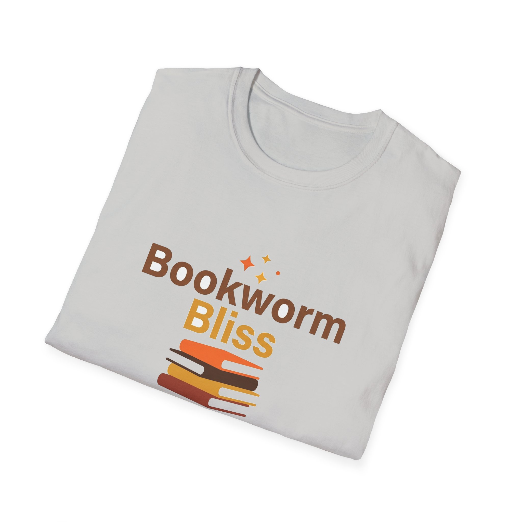 Bookworm Bliss Softstyle Tee - Image 8
