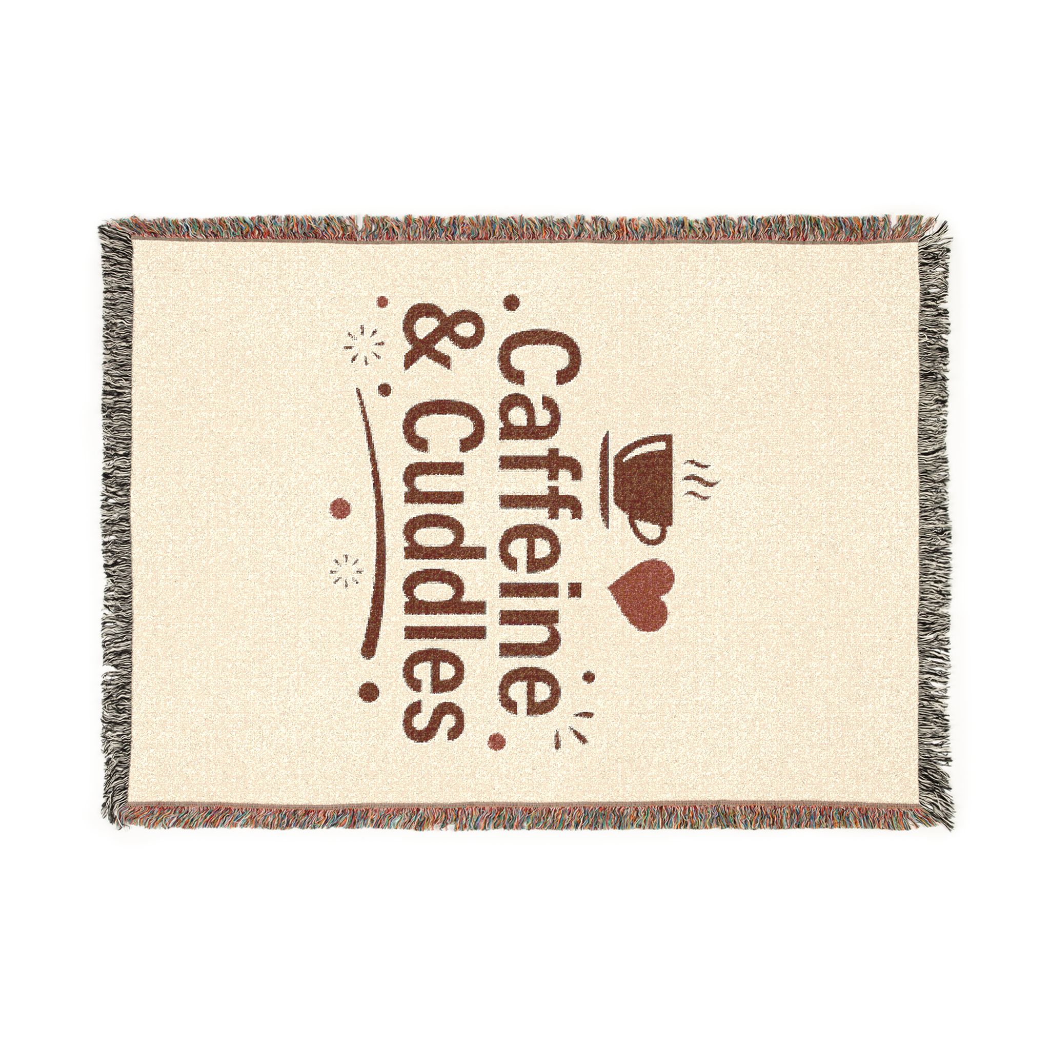 Caffeine & Cuddles Woven Blanket - Image 5