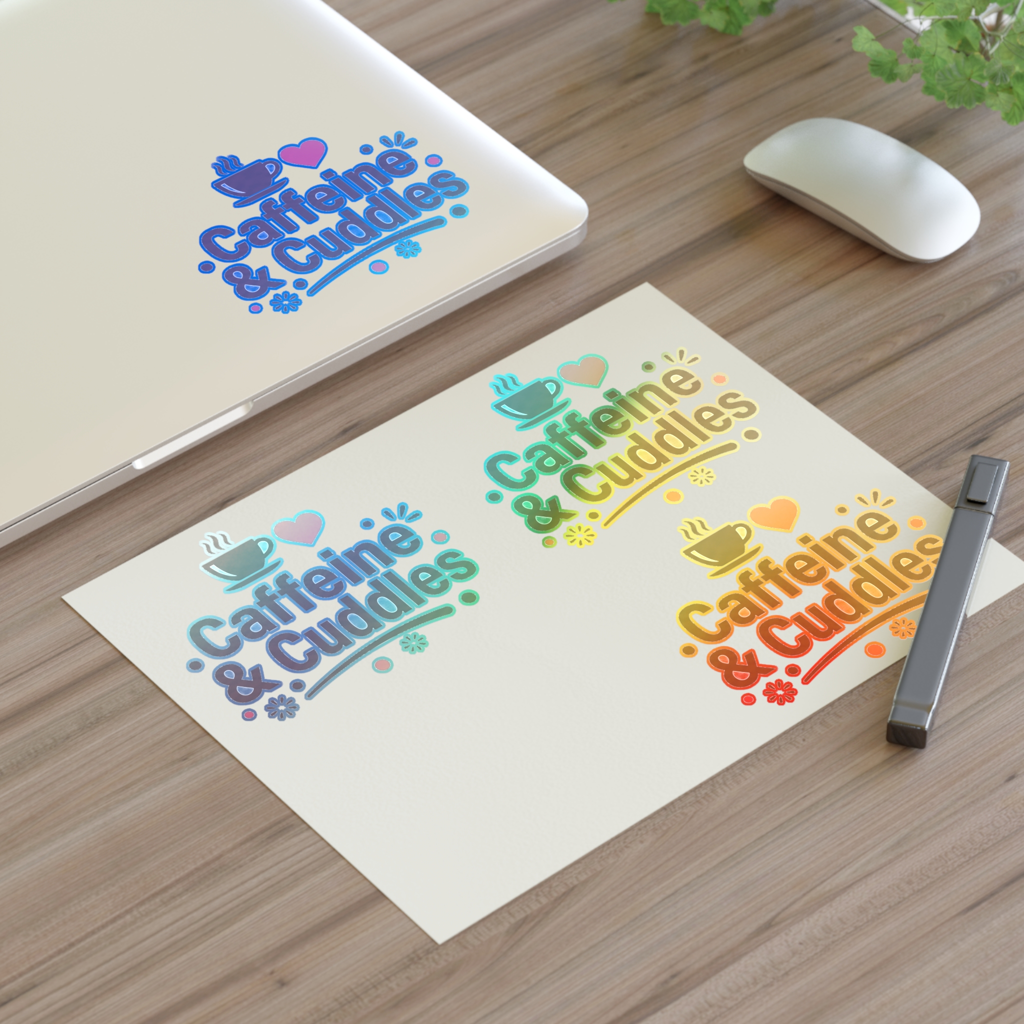 Caffeine & Cuddles Sticker Sheets - Image 23