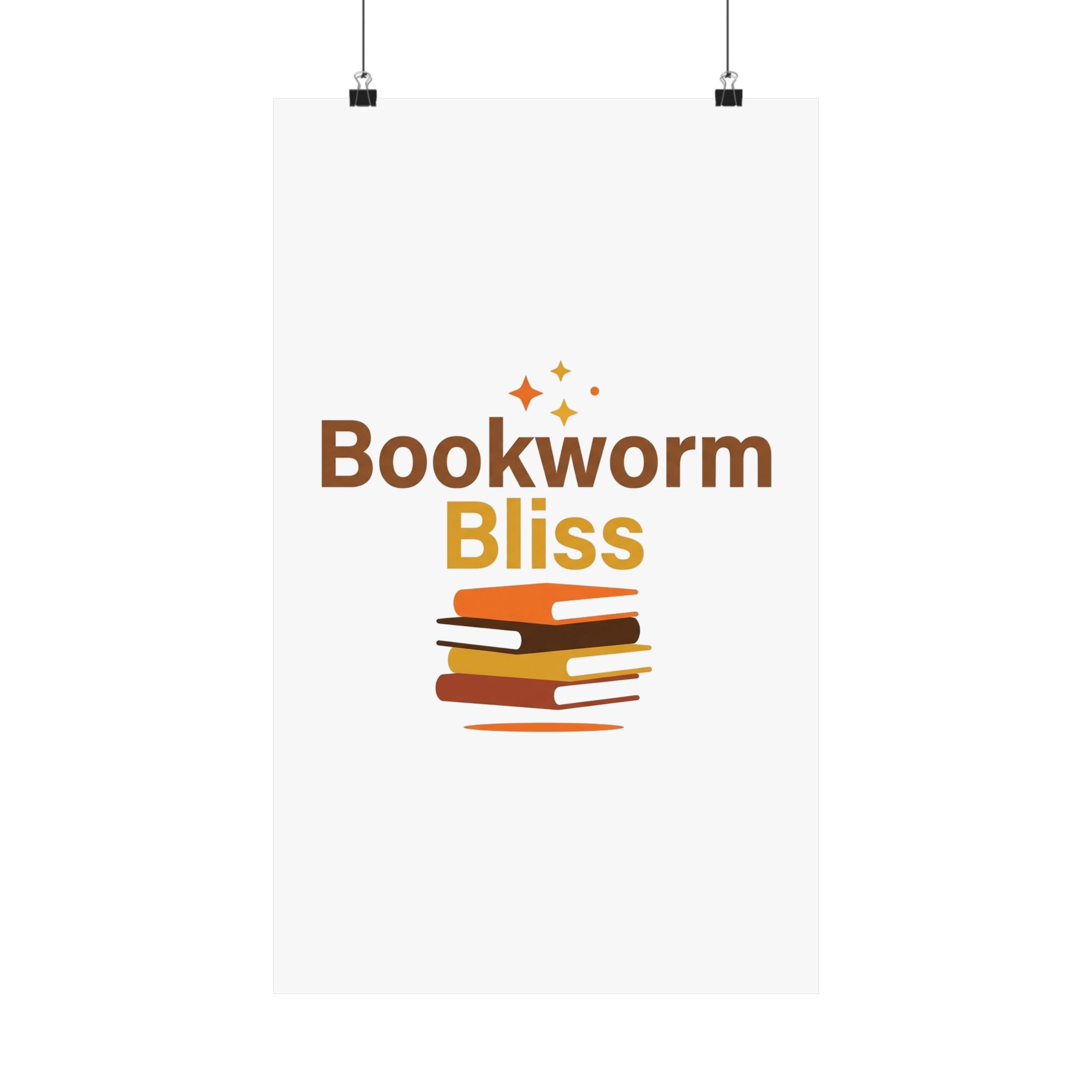 Bookworm Bliss Matte Vertical Posters - Image 61