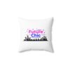 Future Chic Spun Polyester Square Pillow - Thumbnail Image 1