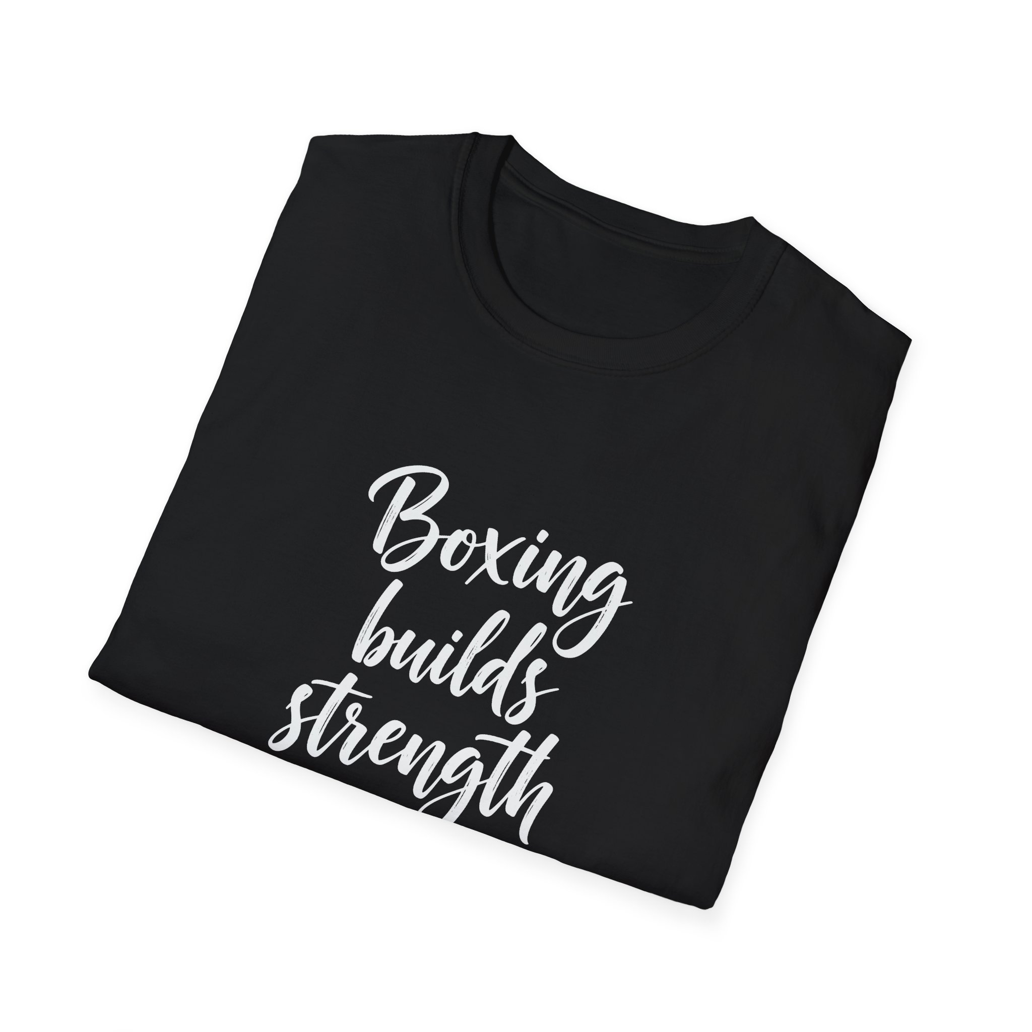 Boxing Builds Strength Softstyle Tee - Image 9