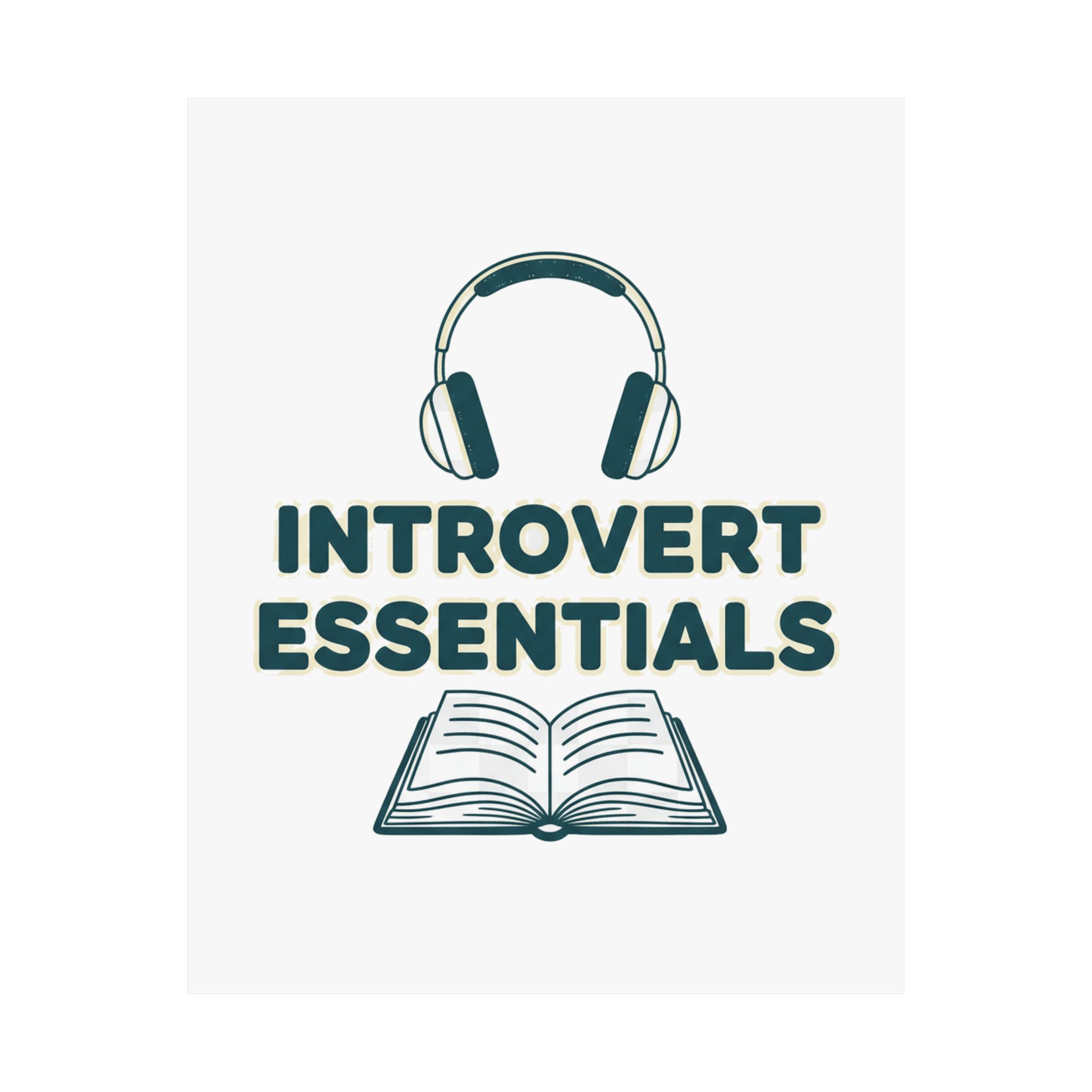Introvert Essentials Matte Vertical Posters - Image 22