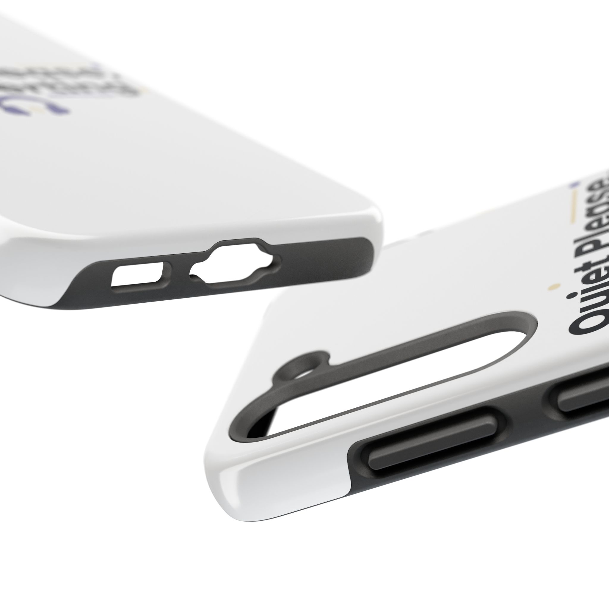 Quiet Please, Introverting Tough Phone Cases - Image 79