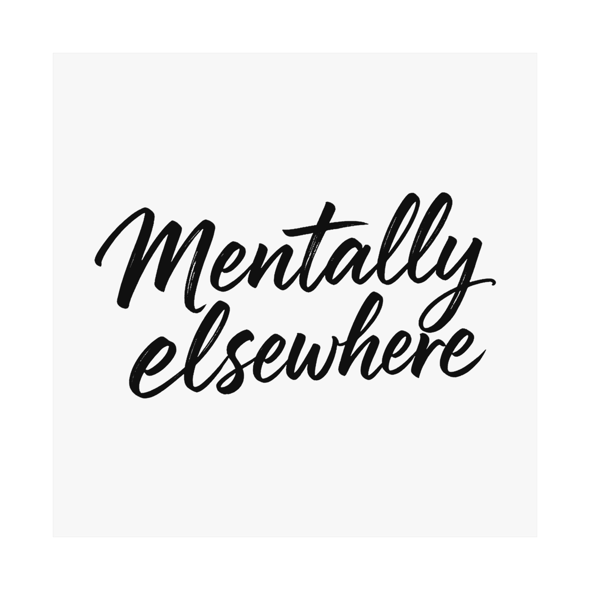 Mentally Elsewhere Matte Vertical Posters - Image 42