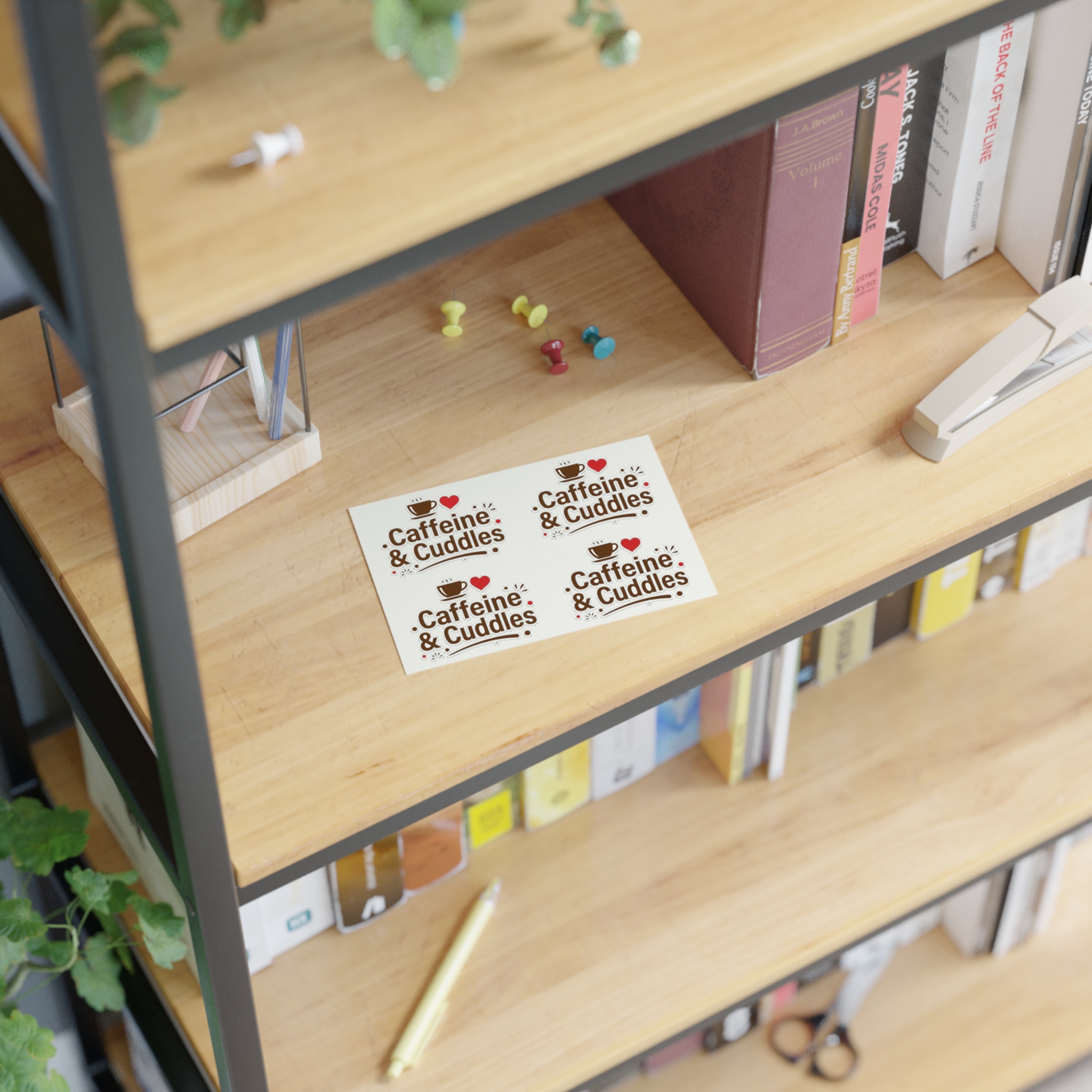 Caffeine & Cuddles Sticker Sheets - Image 10