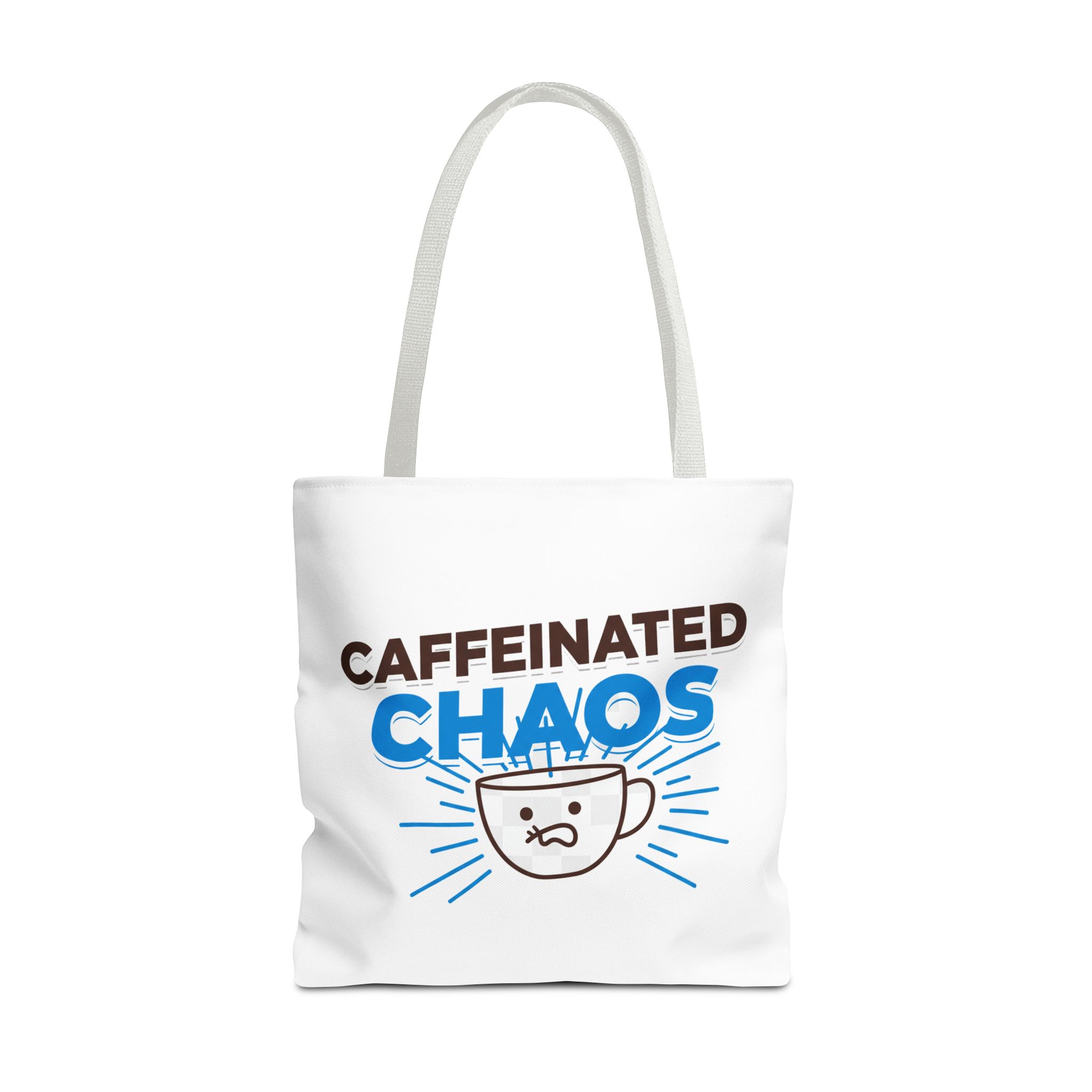 Caffeinated Chaos Tote Bag - Image 9