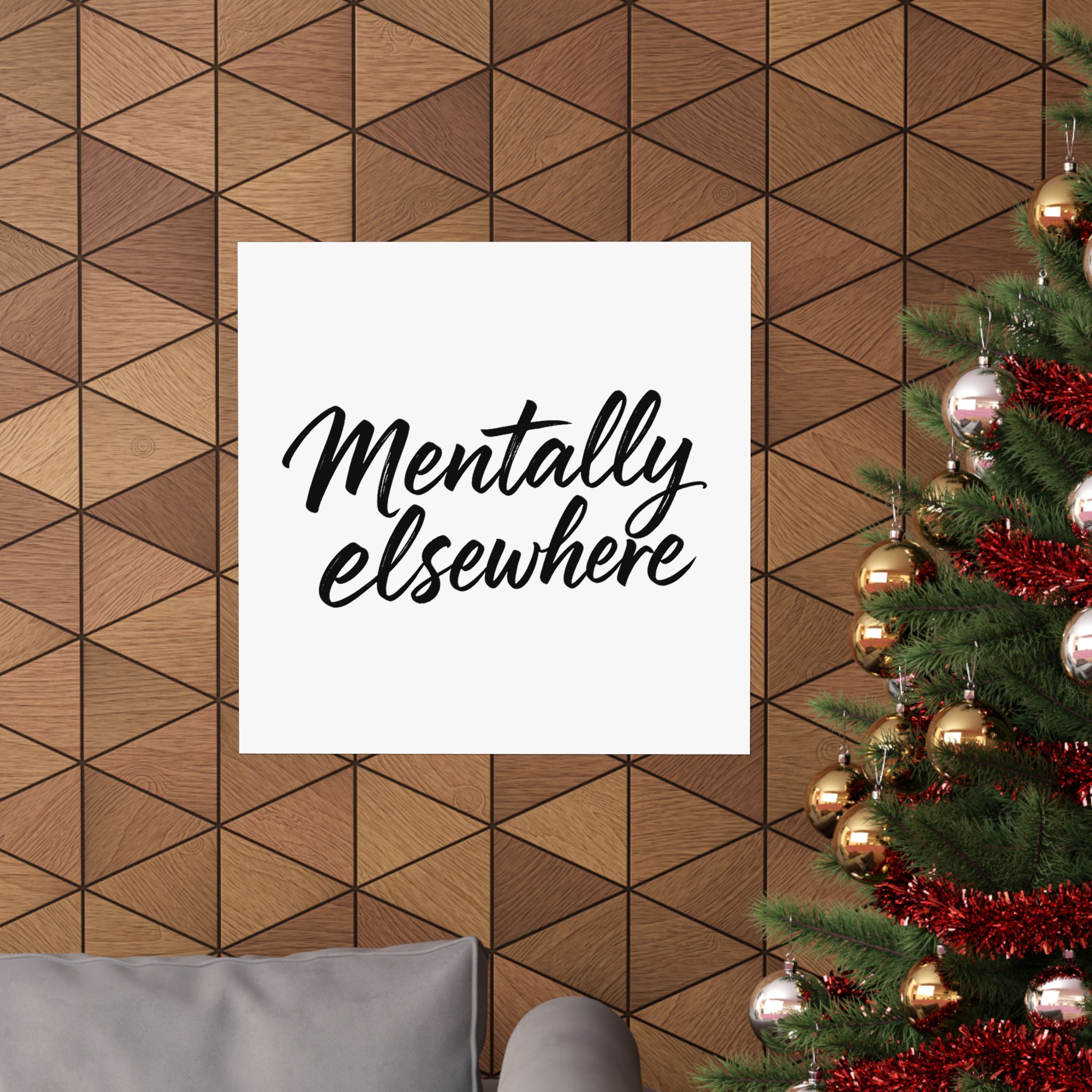 Mentally Elsewhere Matte Vertical Posters - Image 92