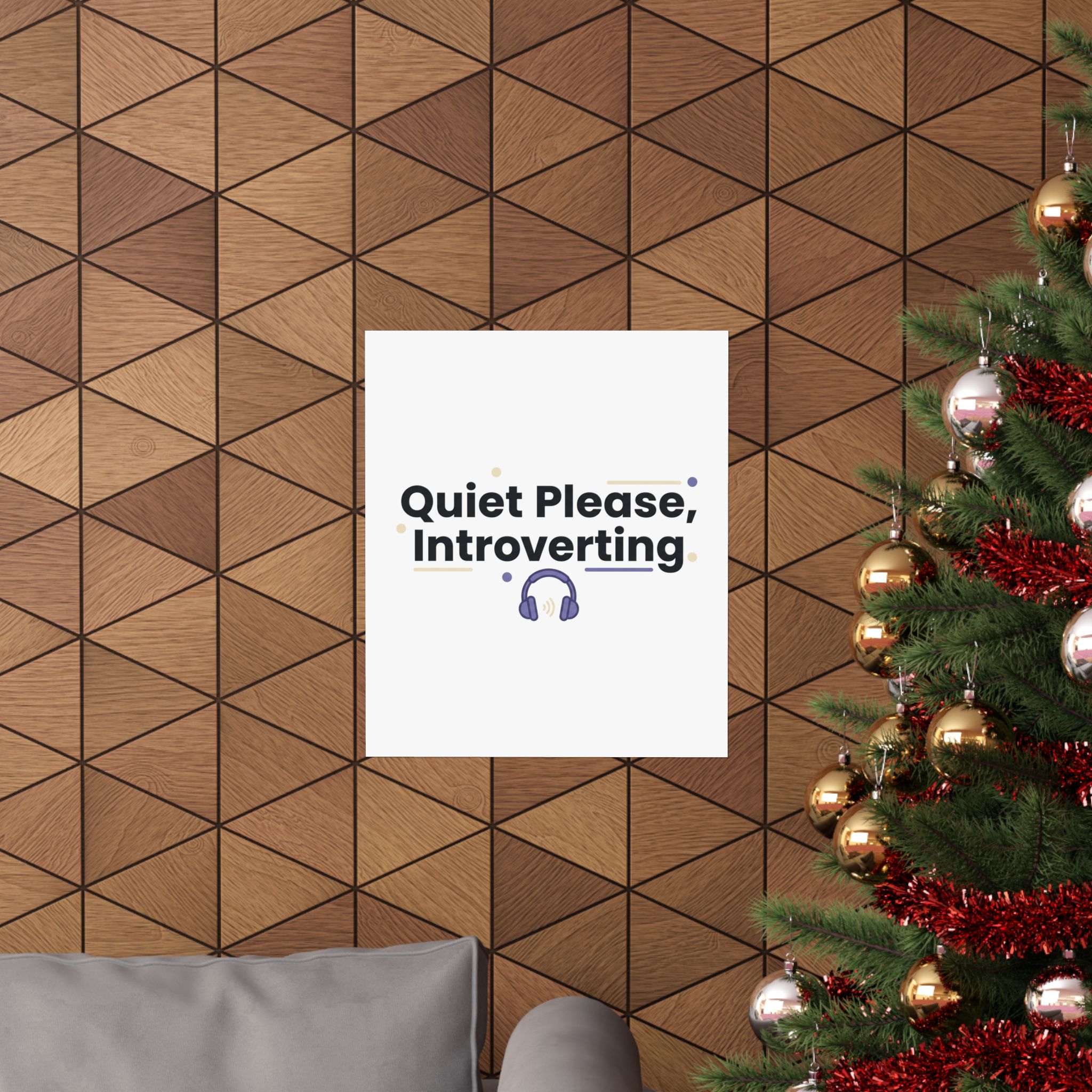 Quiet Please, Introverting Matte Vertical Posters - Image 96