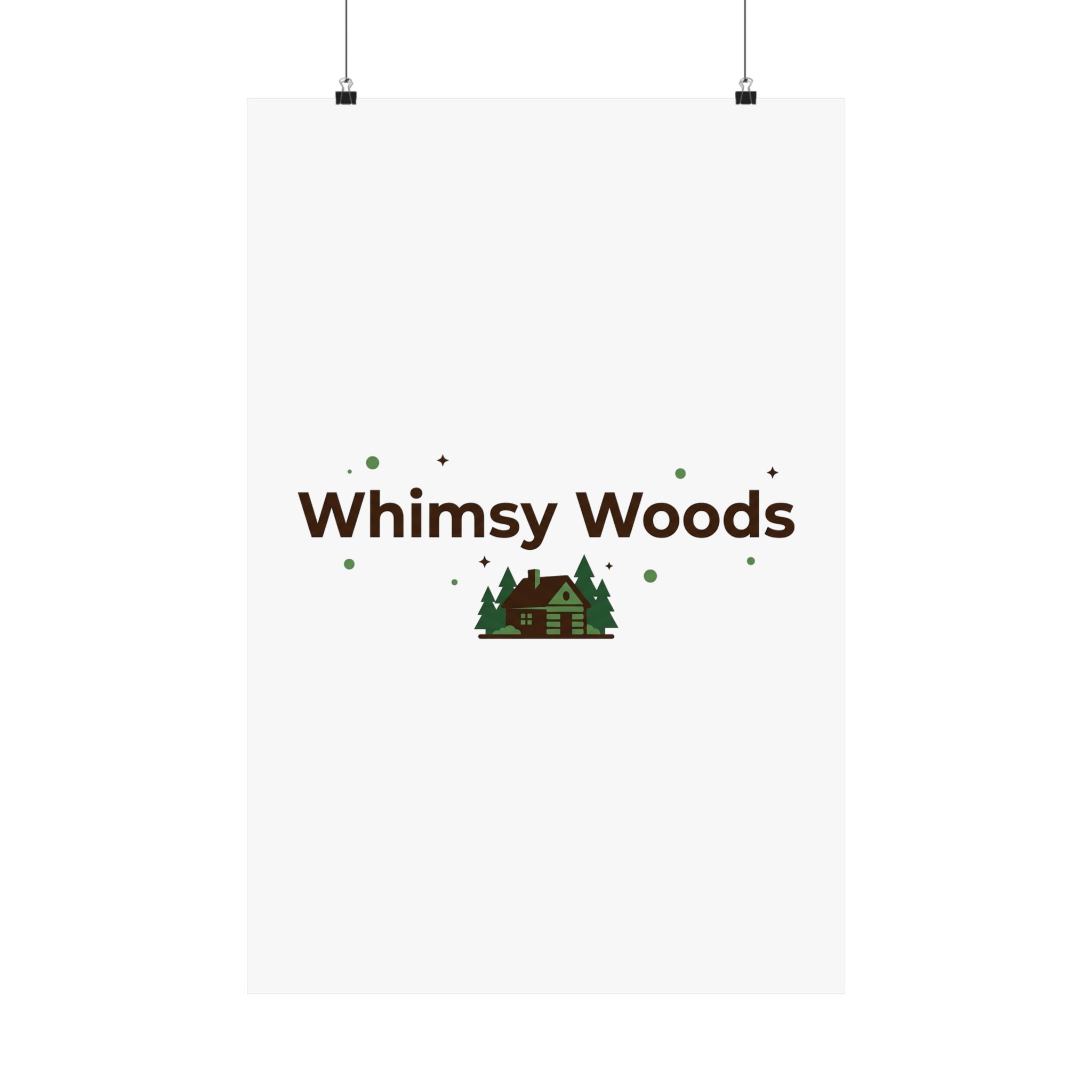 Whimsy Woods Matte Vertical Posters - Image 1