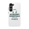 Introvert Essentials Tough Phone Cases - Thumbnail Image 77