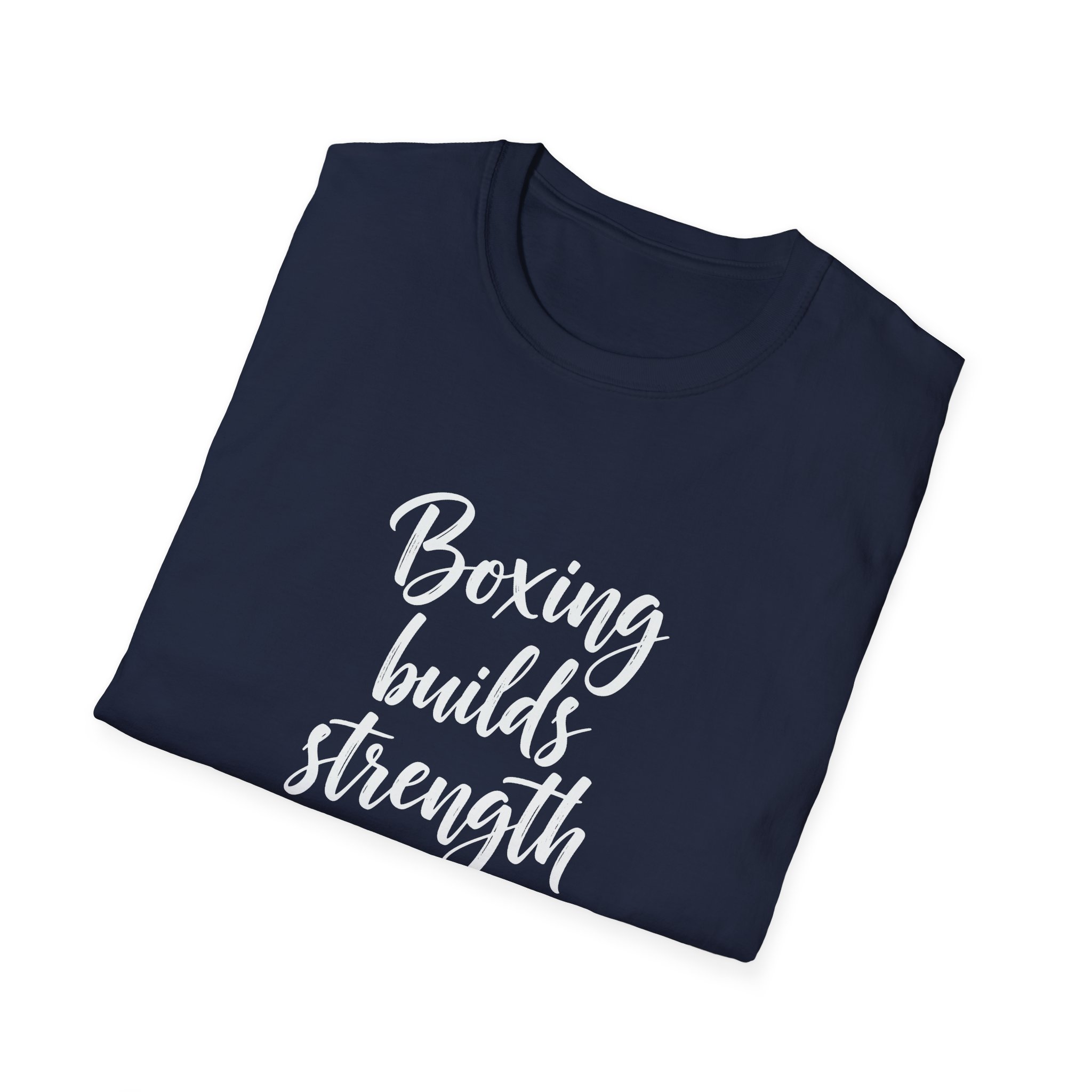 Boxing Builds Strength Softstyle Tee - Image 33