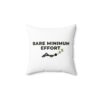 Bare Minimum Effort Spun Polyester Square Pillow - Thumbnail Image 1