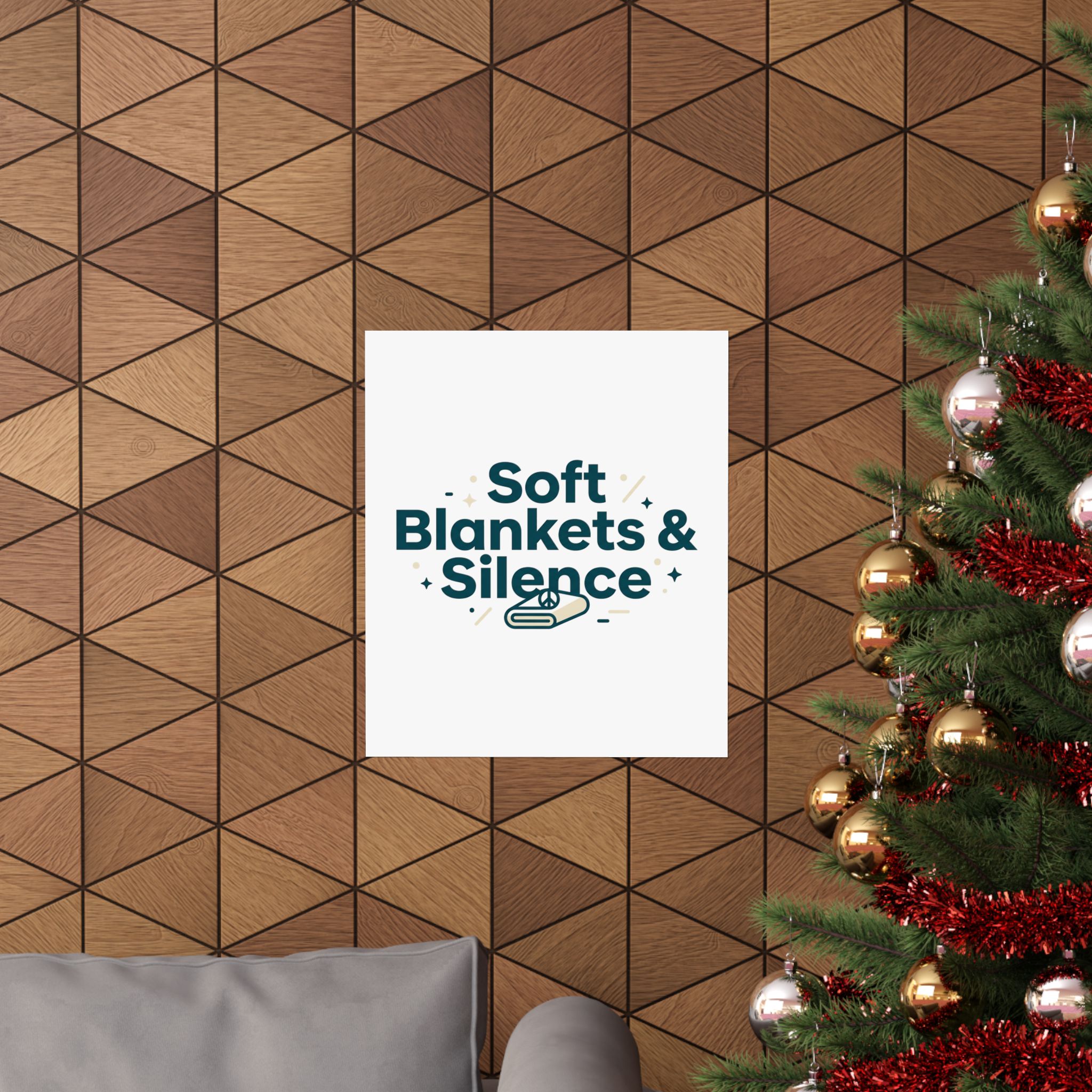 Soft Blankets & Silence Matte Vertical Posters - Image 96