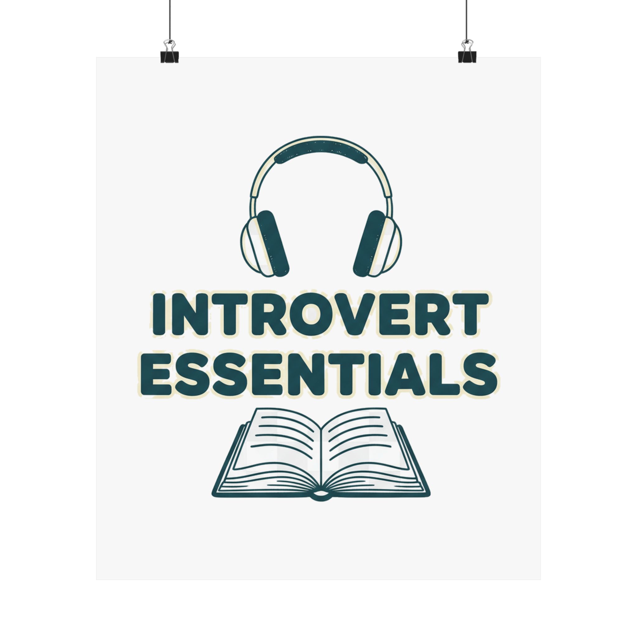 Introvert Essentials Matte Vertical Posters - Image 93