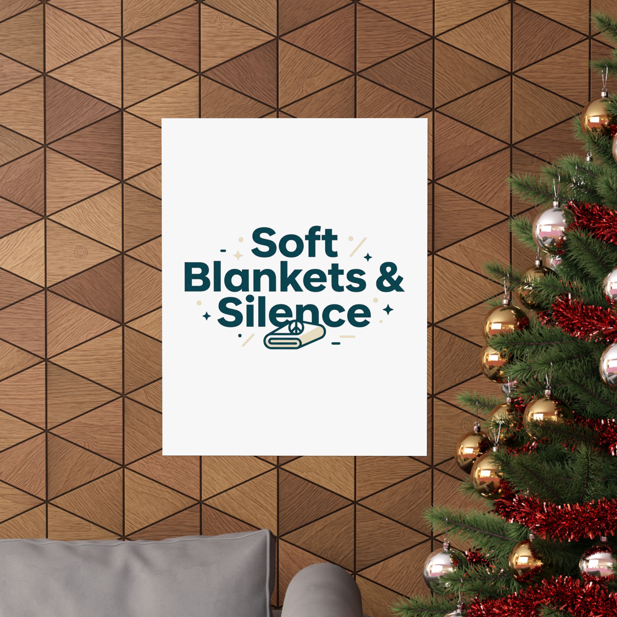 Soft Blankets & Silence Matte Vertical Posters - Image 128