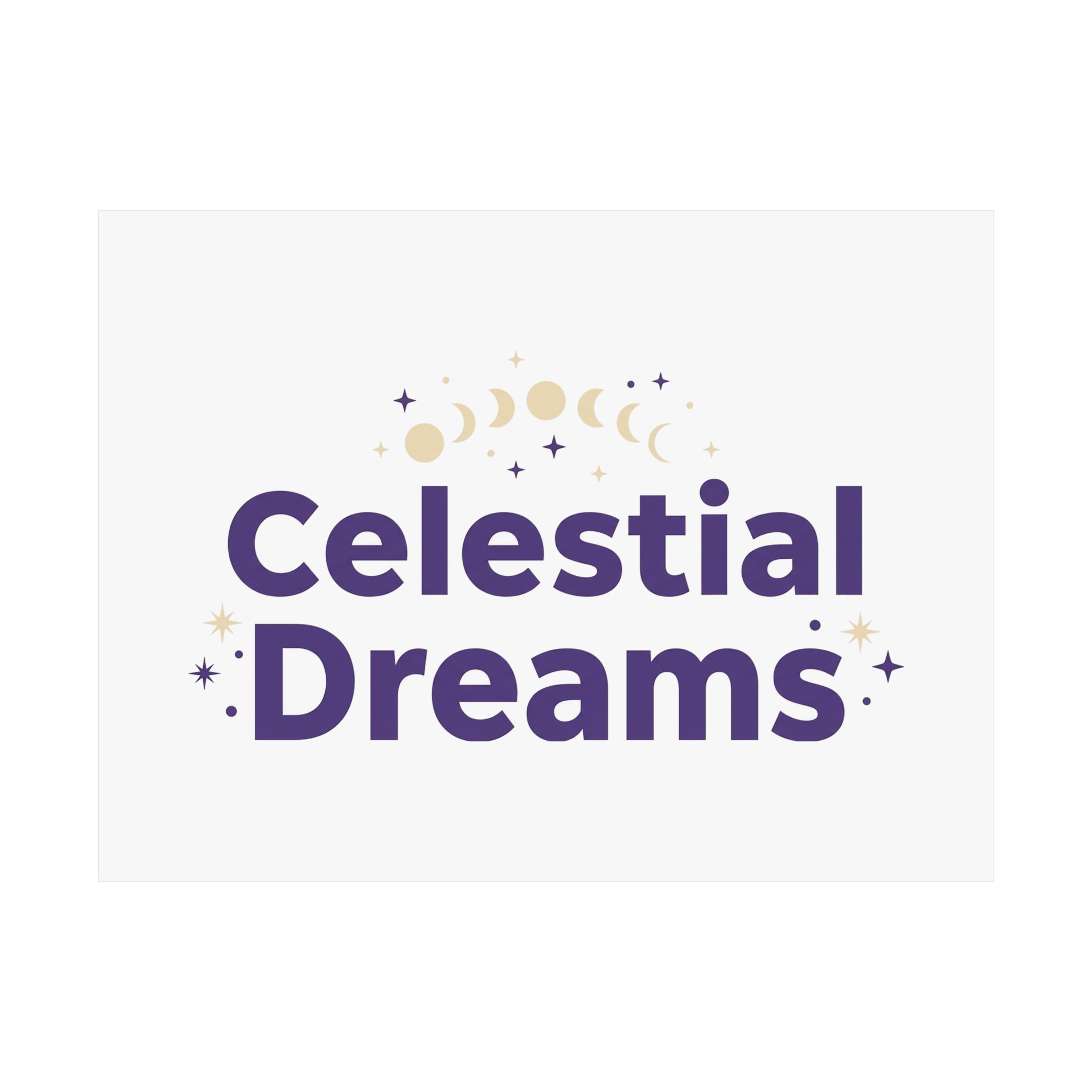 Celestial Dreams Horizontal Matte Poster - Image 6