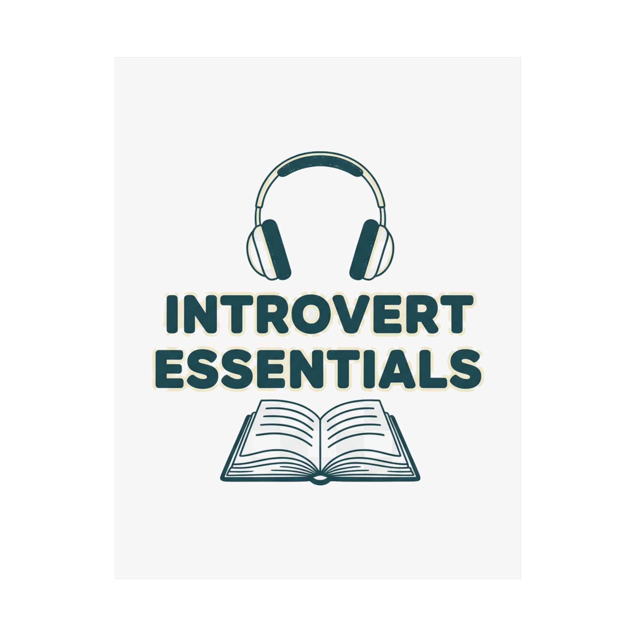 Introvert Essentials Matte Vertical Posters - Image 98