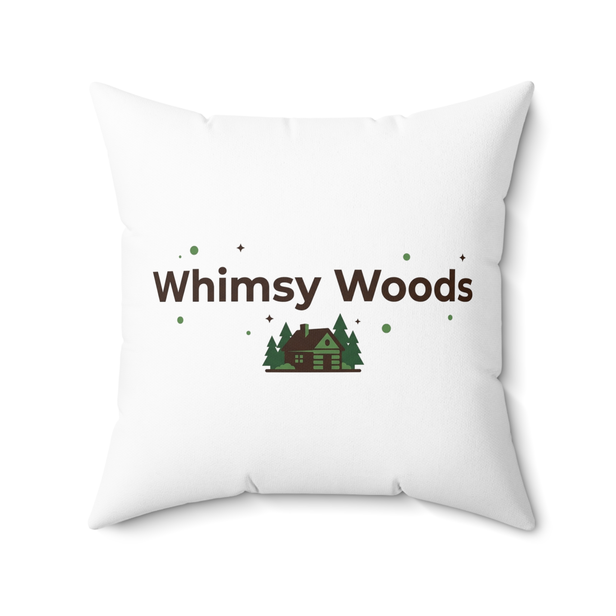 Whimsy Woods Spun Polyester Square Pillow - Image 10