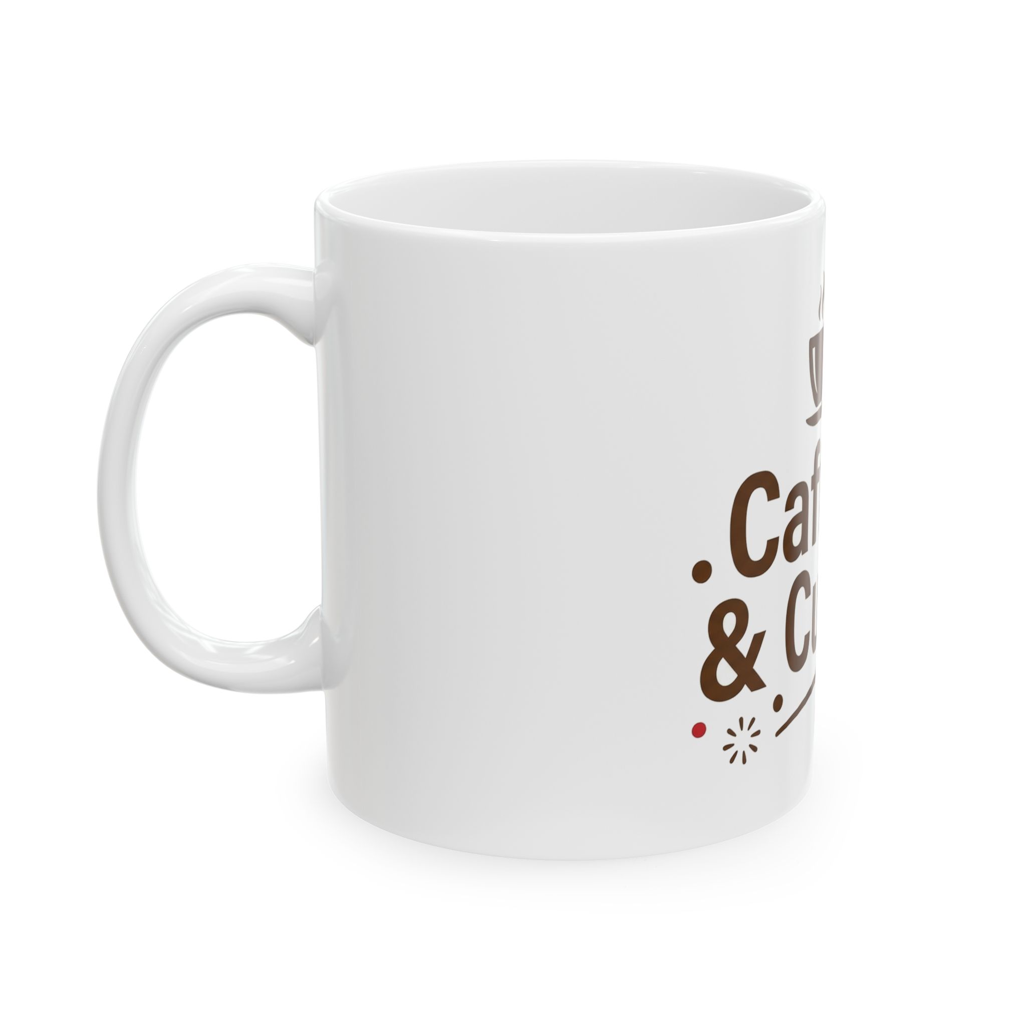 Caffeine & Cuddles Ceramic Mug, (11oz, 15oz) - Image 3