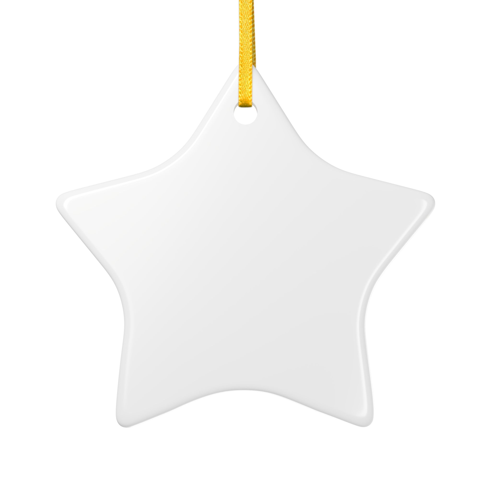Bare Minimum Effort Ceramic Ornament - Image 2