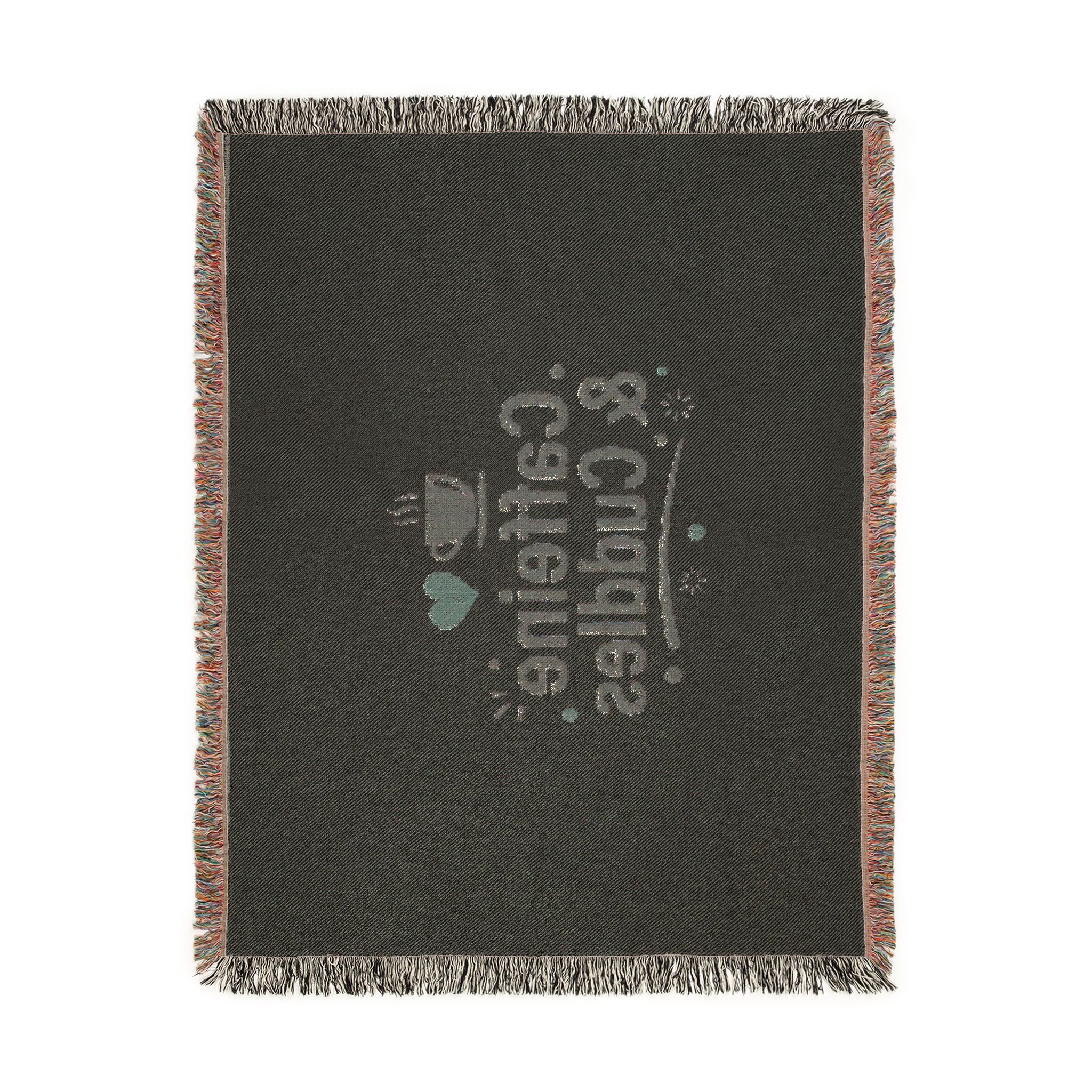 Caffeine & Cuddles Woven Blanket - Image 4
