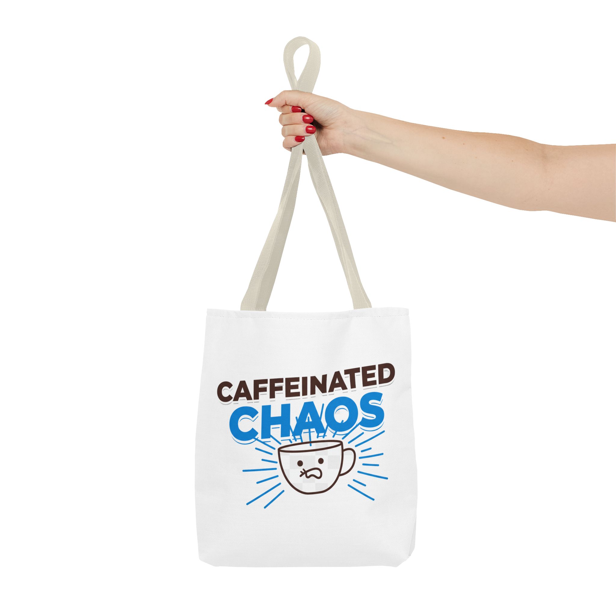 Caffeinated Chaos Tote Bag - Image 16
