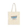 Caffeinated Chaos Cotton Canvas Tote - Thumbnail Image 2