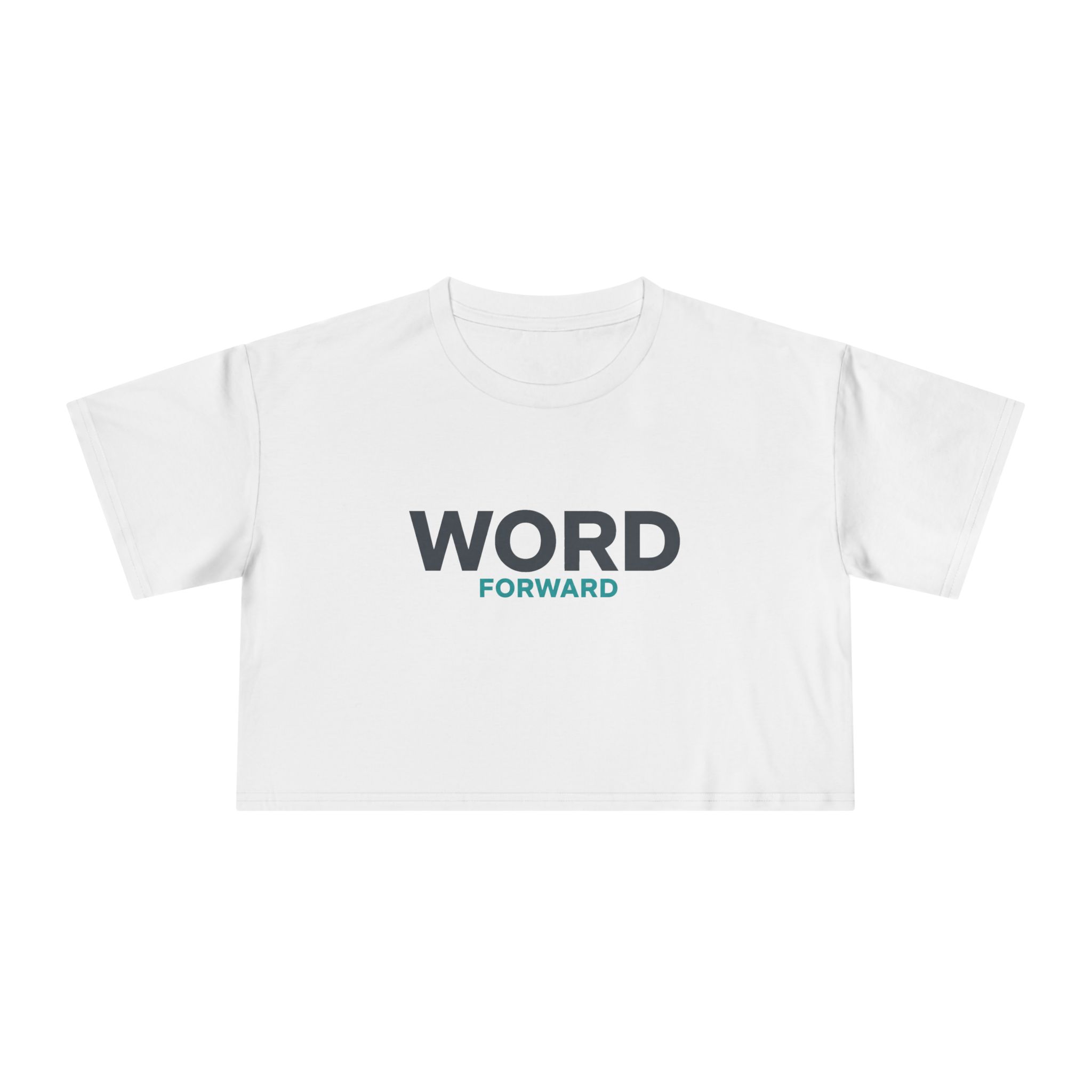 Word Forward Women's Crop Tee - Image 1