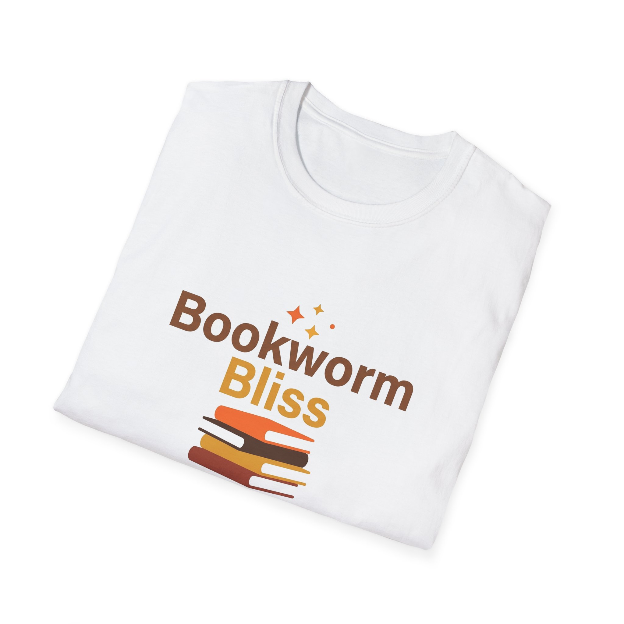 Bookworm Bliss Softstyle Tee - Image 4
