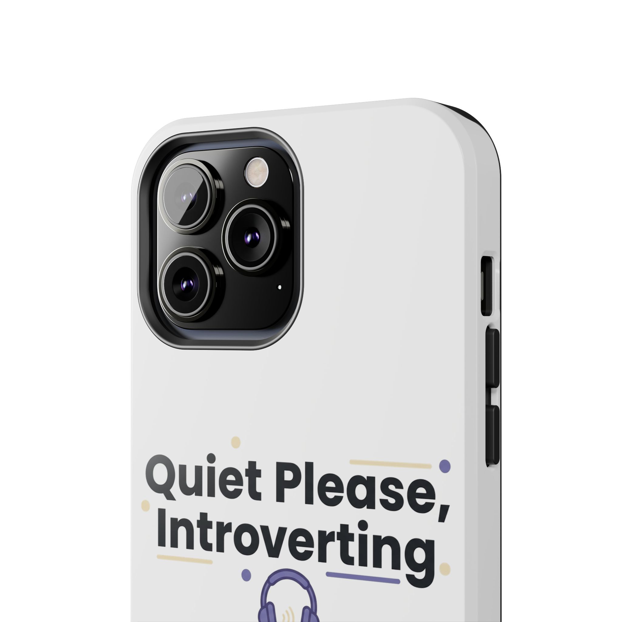 Quiet Please, Introverting Tough Phone Cases - Image 44