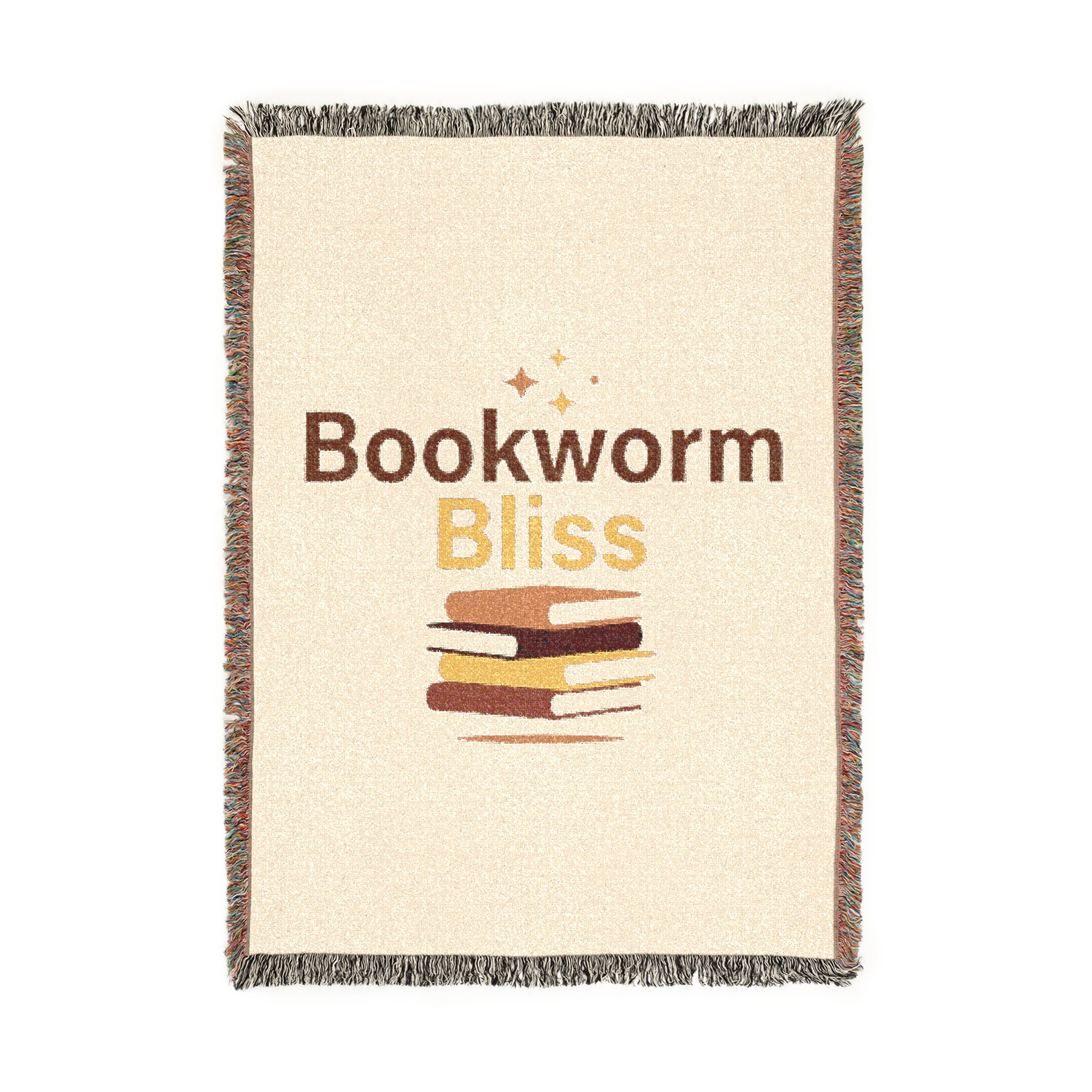 Bookworm Bliss Woven Blanket - Image 8